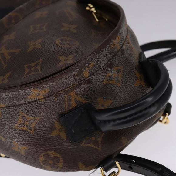 LOUIS VUITTON Monogram Palm Springs MINI Backpack M44873 LV Auth 108350 - Picture 6 of 16